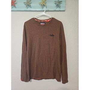 Superdry Brown Long Sleeve Tee